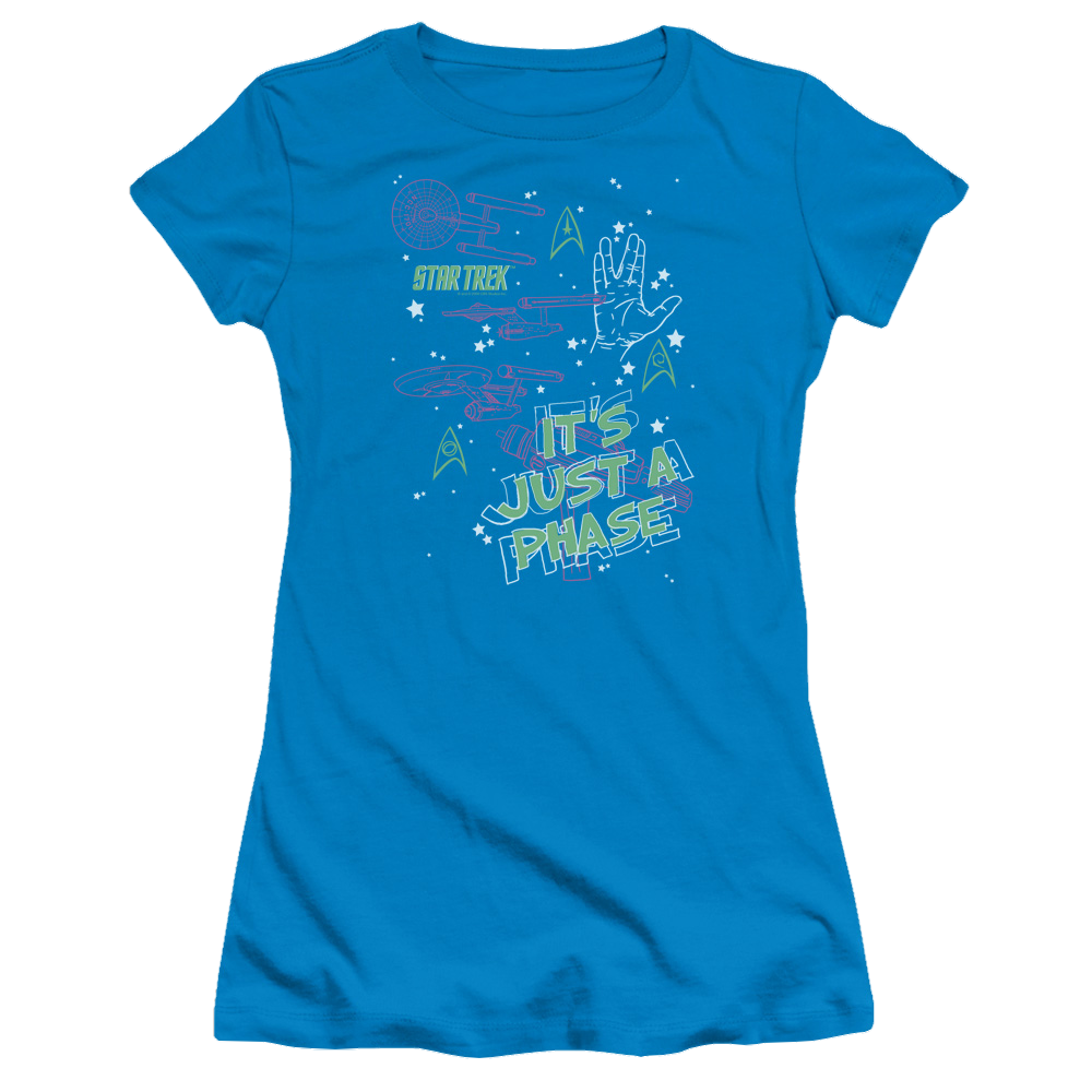 Star Trek Just A Phase Juniors T-Shirt Juniors T-Shirt Star Trek   