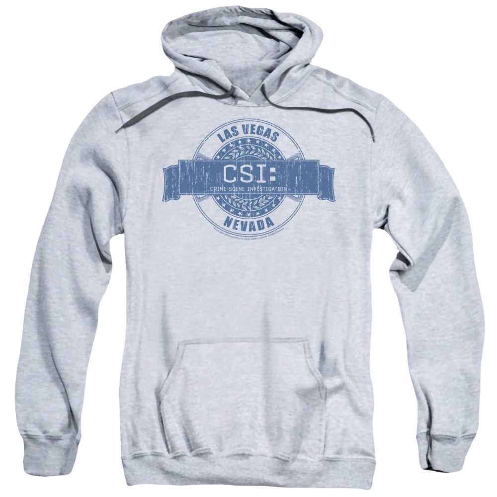 CSI Vegas Badge - Pullover Hoodie Pullover Hoodie CSI   