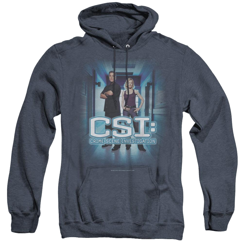 Csi Serious Business - Heather Pullover Hoodie Heather Pullover Hoodie CSI   