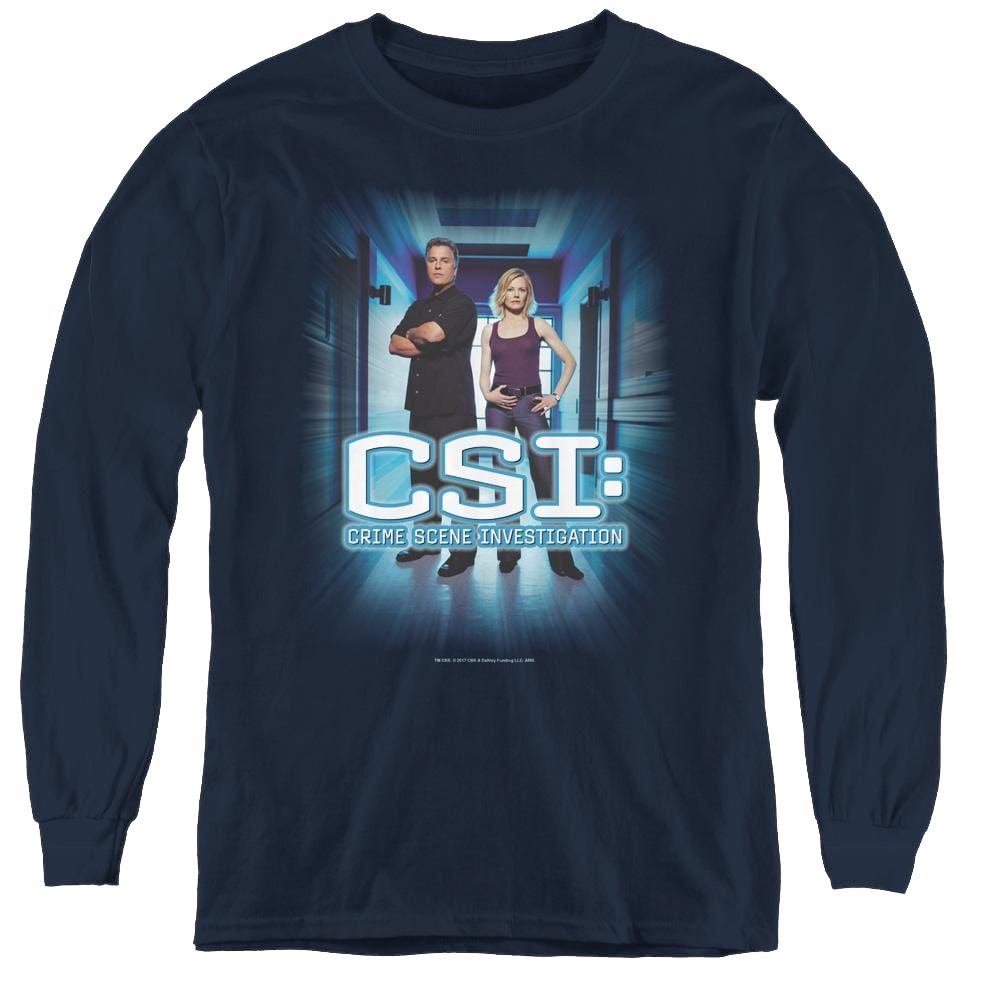 Csi Serious Business - Youth Long Sleeve T-Shirt Youth Long Sleeve T-Shirt CSI   