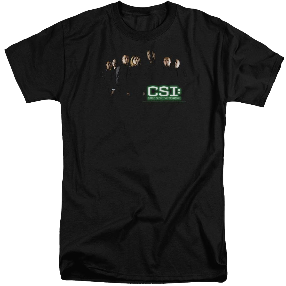CSI Shadow Cast - Men's Tall Fit T-Shirt Men's Tall Fit T-Shirt CSI   
