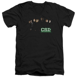 CSI Shadow Cast - Men's V-Neck T-Shirt Men's V-Neck T-Shirt CSI   