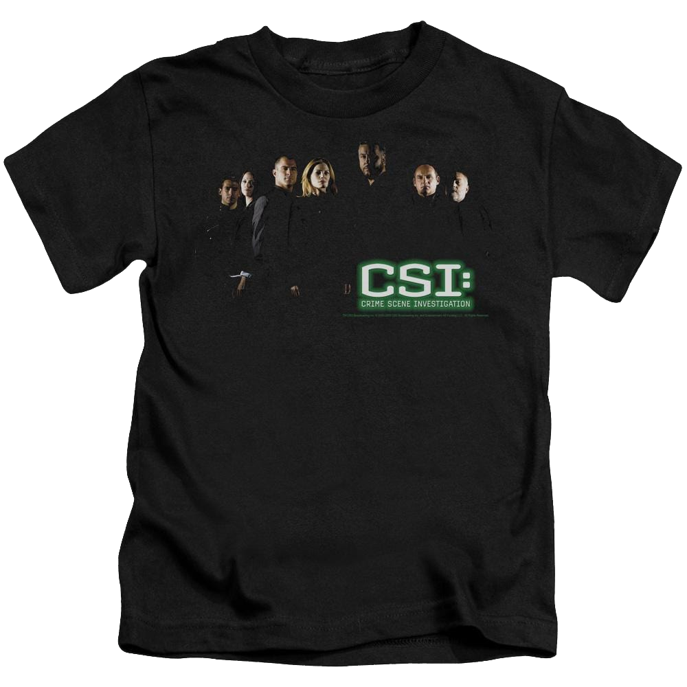 Csi Shadow Cast - Kid's T-Shirt Kid's T-Shirt (Ages 4-7) CSI   