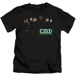 Csi Shadow Cast - Kid's T-Shirt Kid's T-Shirt (Ages 4-7) CSI   