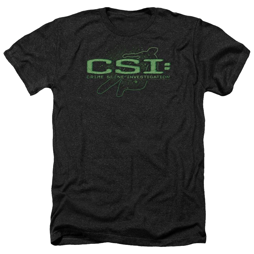 CSI Sketchy Shadow - Men's Heather T-Shirt Men's Heather T-Shirt CSI   