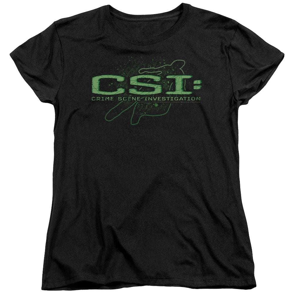 CSI Sketchy Shadow - Women's T-Shirt Women's T-Shirt CSI   