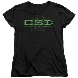 CSI Sketchy Shadow - Women's T-Shirt Women's T-Shirt CSI   