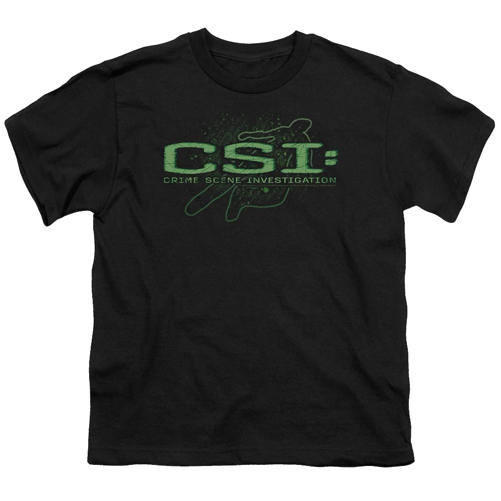 CSI Sketchy Shadow - Youth T-Shirt (Ages 8-12) Youth T-Shirt (Ages 8-12) CSI   