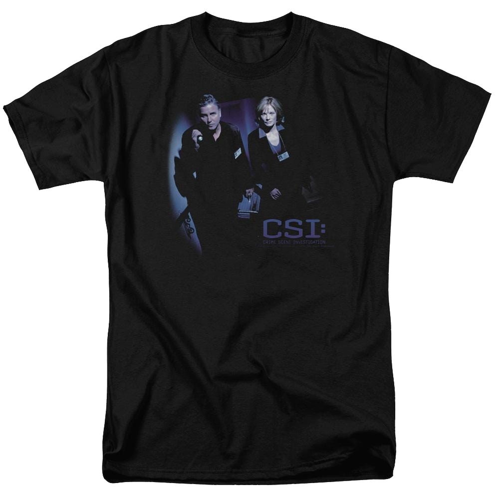 CSI At The Scene - Men's Regular Fit T-Shirt Men's Regular Fit T-Shirt CSI   