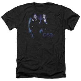 CSI At The Scene - Men's Heather T-Shirt Men's Heather T-Shirt CSI   