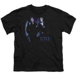 CSI At The Scene - Youth T-Shirt Youth T-Shirt (Ages 8-12) CSI   