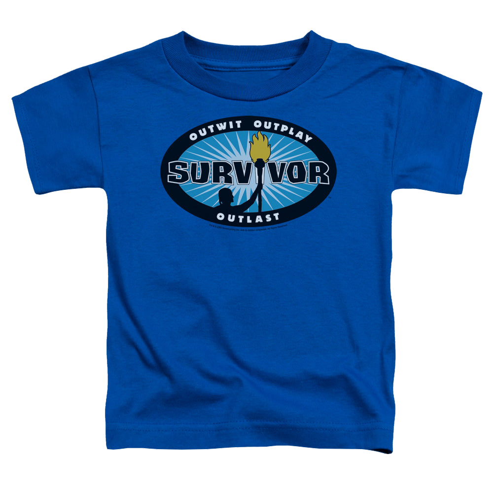 Survivor Blue Burst - Toddler T-Shirt Toddler T-Shirt Survivor   