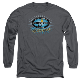 Survivor Off My Island - Men's Long Sleeve T-Shirt Men's Long Sleeve T-Shirt Survivor   