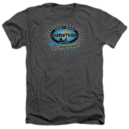 Survivor Off My Island - Men's Heather T-Shirt Men's Heather T-Shirt Survivor   