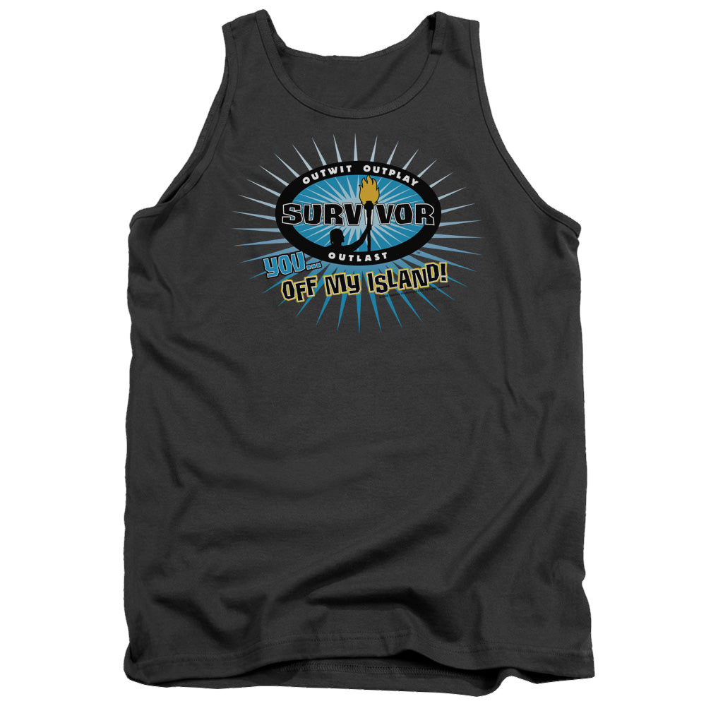 Survivor Off My Island - Men's Tank Top Men's Tank Survivor   