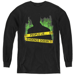 Csi People Lie - Youth Long Sleeve T-Shirt Youth Long Sleeve T-Shirt CSI   