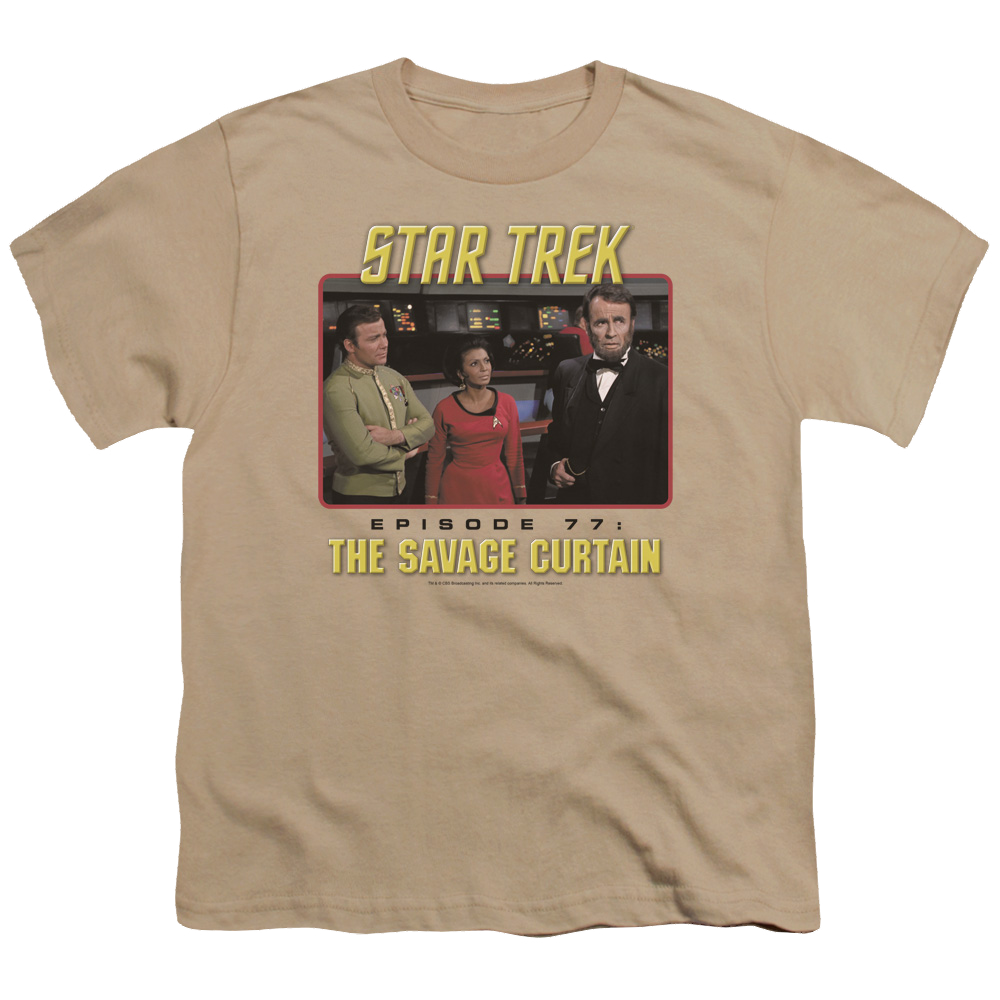 Star Trek The Original Series The Savage Curtain - Youth T-Shirt Youth T-Shirt (Ages 8-12) Star Trek   