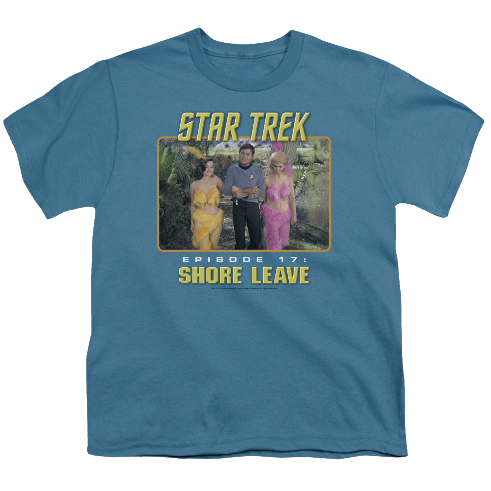 Star Trek The Original Series Shore Leave - Youth T-Shirt Youth T-Shirt (Ages 8-12) Star Trek   