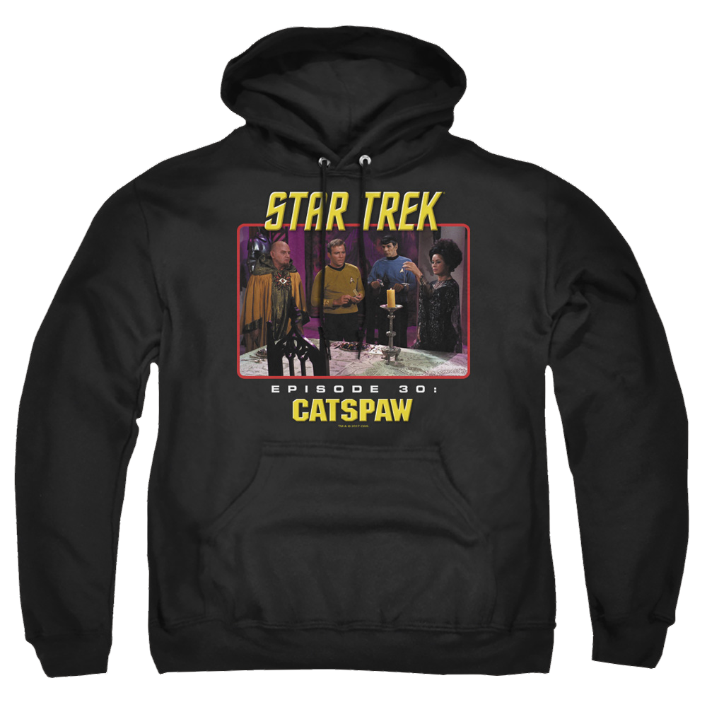Star Trek Original Cat's Paw Pullover Hoodie Pullover Hoodie Star Trek   
