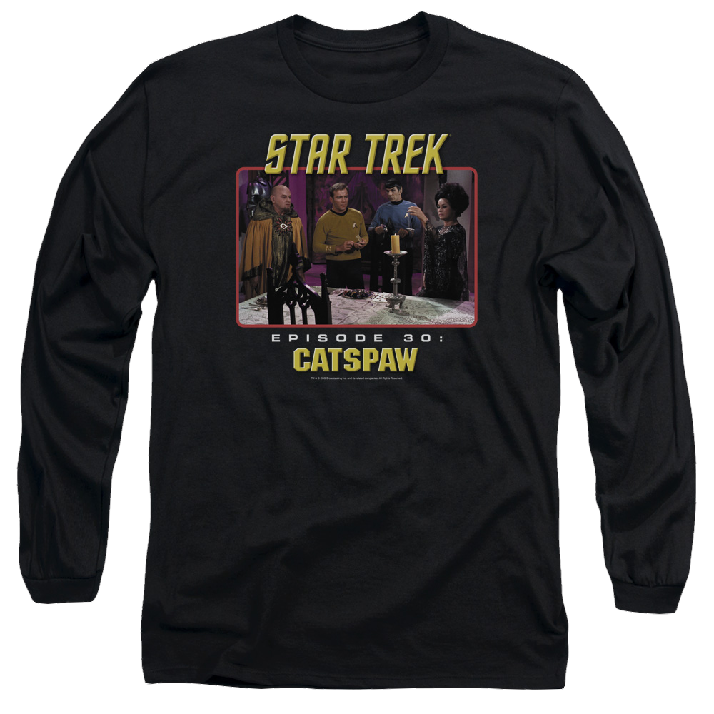 Star Trek Original Cats Paw Men's Long Sleeve T-Shirt Men's Long Sleeve T-Shirt Star Trek   