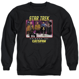 Star Trek Original Cat's Paw Men's Crewneck Sweatshirt Men's Crewneck Sweatshirt Star Trek   