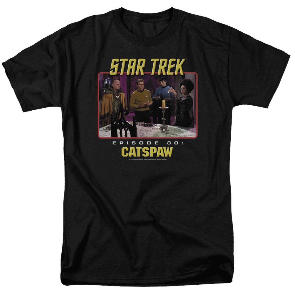 Star Trek Original Cats Paw Men's Regular Fit T-Shirt Men's Regular Fit T-Shirt Star Trek   