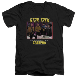 Star Trek Original Cats Paw Men's V-Neck T-Shirt Men's V-Neck T-Shirt Star Trek   