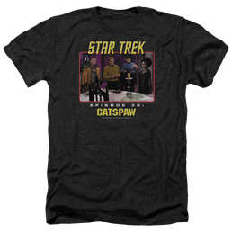 Star Trek Original Cats Paw Men's Heather T-Shirt Men's Heather T-Shirt Star Trek   