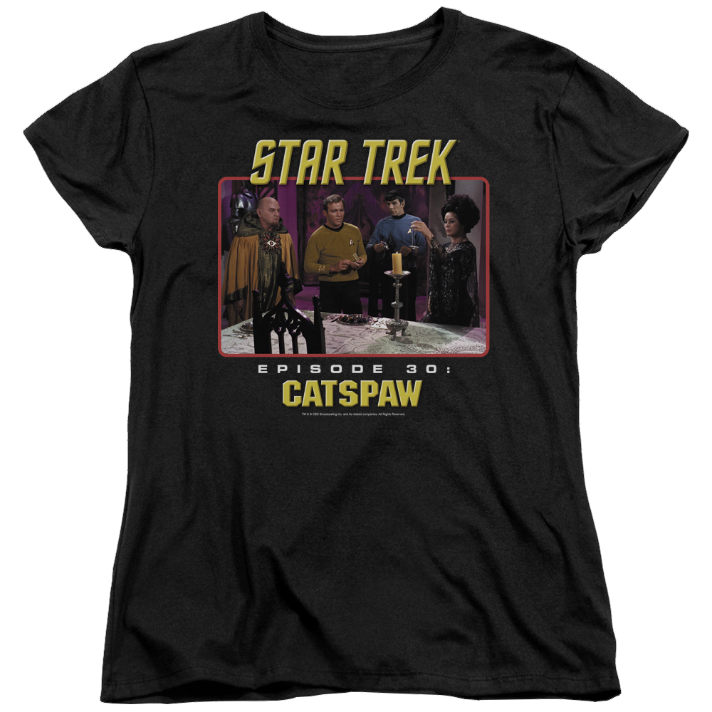 Star Trek Original Cats Paw Women's T-Shirt Women's T-Shirt Star Trek   