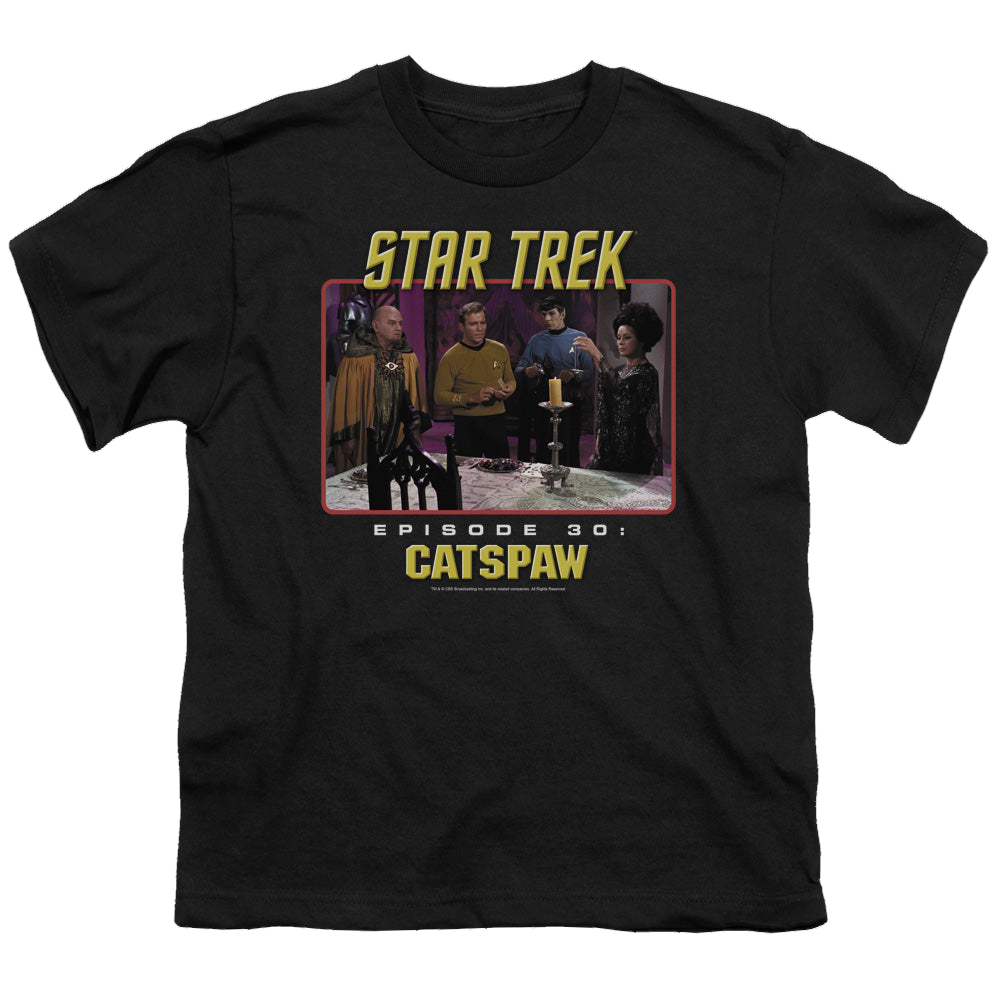Star Trek The Original Series Cats Paw - Youth T-Shirt Youth T-Shirt (Ages 8-12) Star Trek   