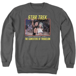 Star Trek Episode 46 Men's Crewneck Sweatshirt Men's Crewneck Sweatshirt Star Trek   