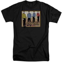 Star Trek Classic Men's Tall Fit T-Shirt Men's Tall Fit T-Shirt Star Trek   