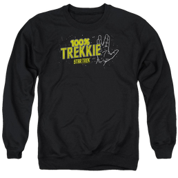 Star Trek Trekkie Men's Crewneck Sweatshirt Men's Crewneck Sweatshirt Star Trek   