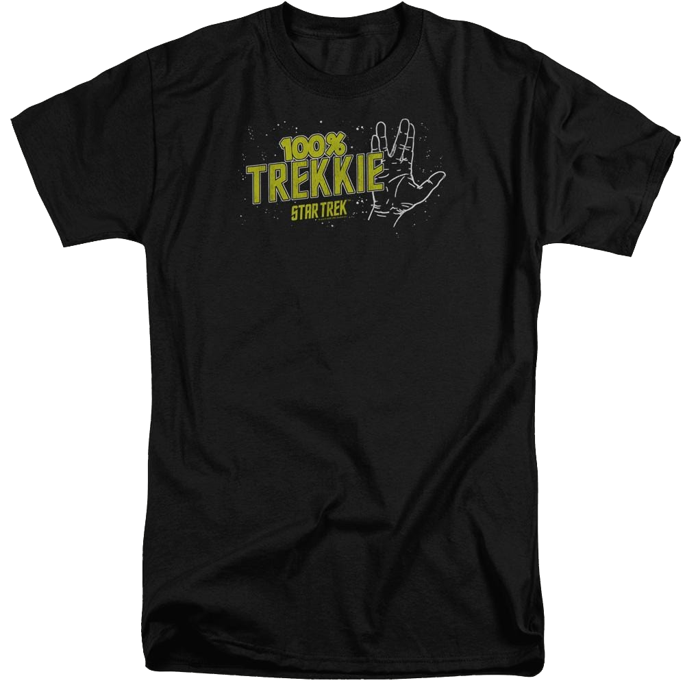 Star Trek Trekkie Men's Tall Fit T-Shirt Men's Tall Fit T-Shirt Star Trek   
