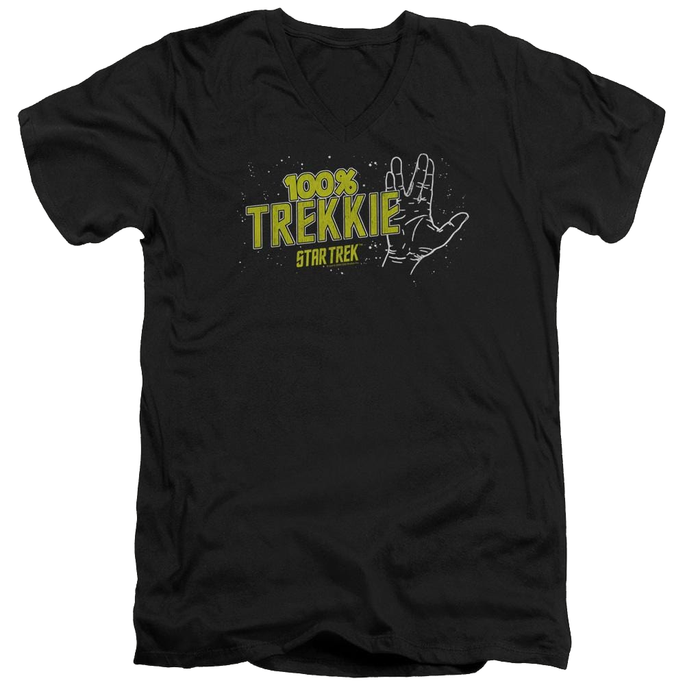 Star Trek Trekkie Men's V-Neck T-Shirt Men's V-Neck T-Shirt Star Trek   