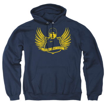 Navy pullover hoodie with NCIS Go Navy graphic