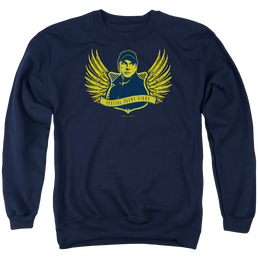 NCIS Go Navy - Men's Crewneck Sweatshirt Men's Crewneck Sweatshirt NCIS   