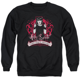 NCIS Goth Crime Fighter - Men's Crewneck Sweatshirt Men's Crewneck Sweatshirt NCIS   