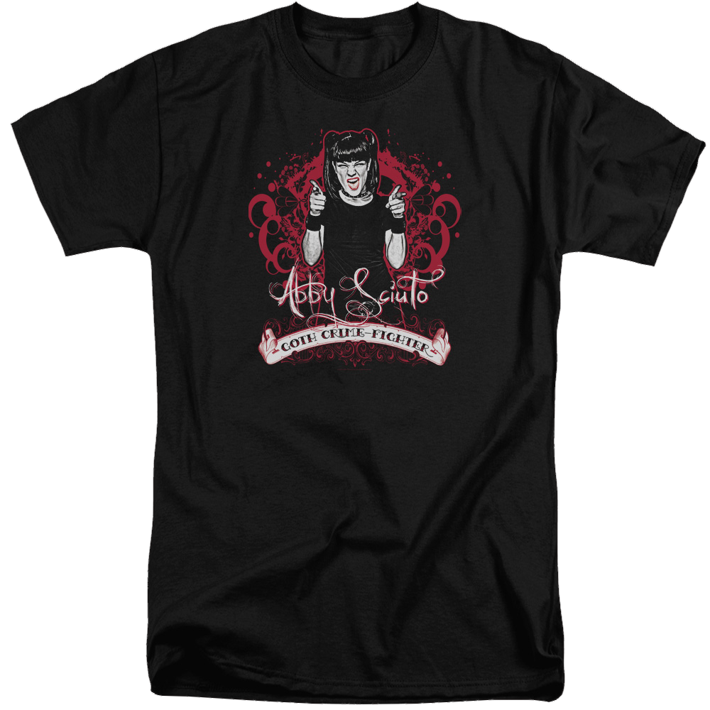 NCIS Goth Crime Fighter - Men's Tall Fit T-Shirt Men's Tall Fit T-Shirt NCIS   