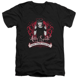 NCIS Goth Crime Fighter - Men's V-Neck T-Shirt Men's V-Neck T-Shirt NCIS   