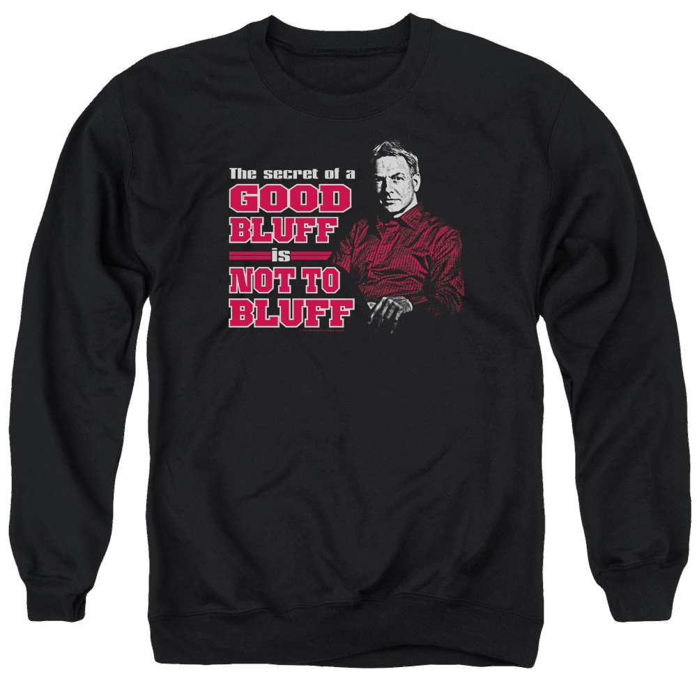 NCIS No Bluffing - Men's Crewneck Sweatshirt Men's Crewneck Sweatshirt NCIS   