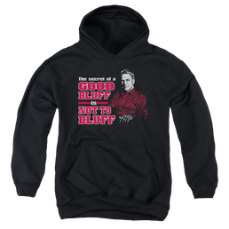 NCIS No Bluffing - Youth Hoodie Youth Hoodie (Ages 8-12) NCIS   