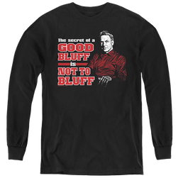 Ncis No Bluffing - Youth Long Sleeve T-Shirt Youth Long Sleeve T-Shirt NCIS   