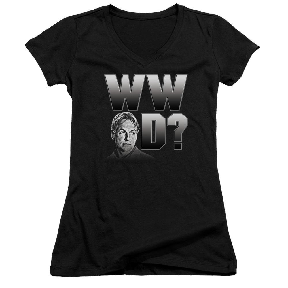 NCIS What Would Gibbs Do - Juniors V-Neck T-Shirt Juniors V-Neck T-Shirt NCIS   