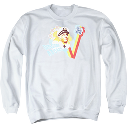 Love Boat, The Welcome Aboard - Men's Crewneck Sweatshirt Men's Crewneck Sweatshirt The Love Boat   