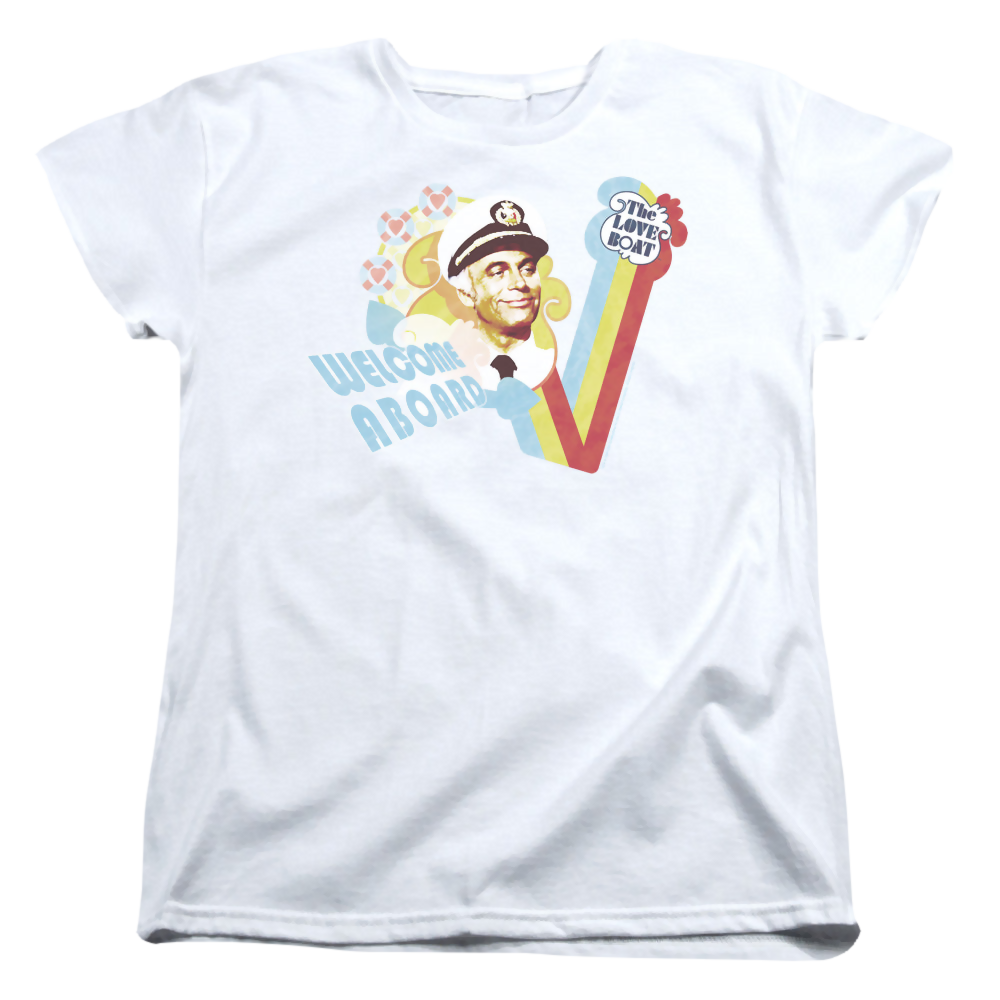 Love Boat, The Welcome Aboard - Women's T-Shirt Women's T-Shirt The Love Boat   