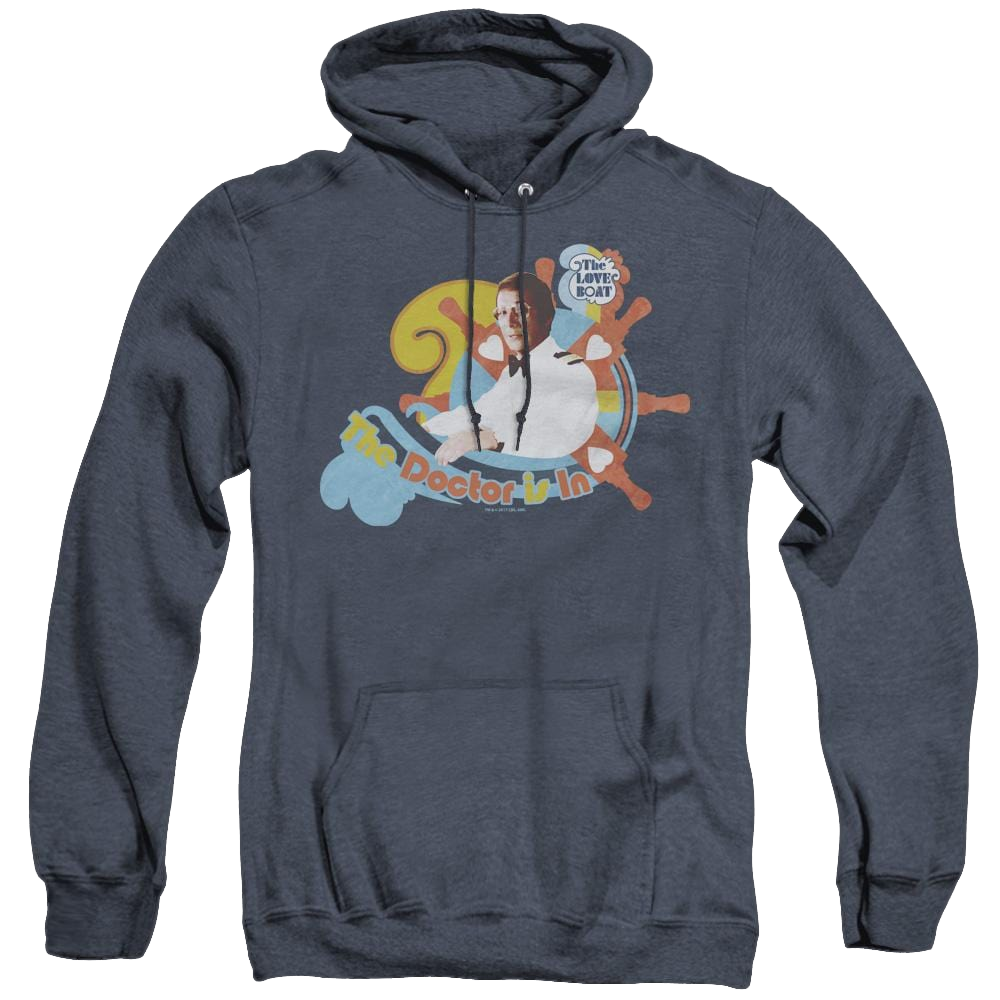 Love Boat, The The Doctor Is In - Heather Pullover Hoodie Heather Pullover Hoodie The Love Boat   