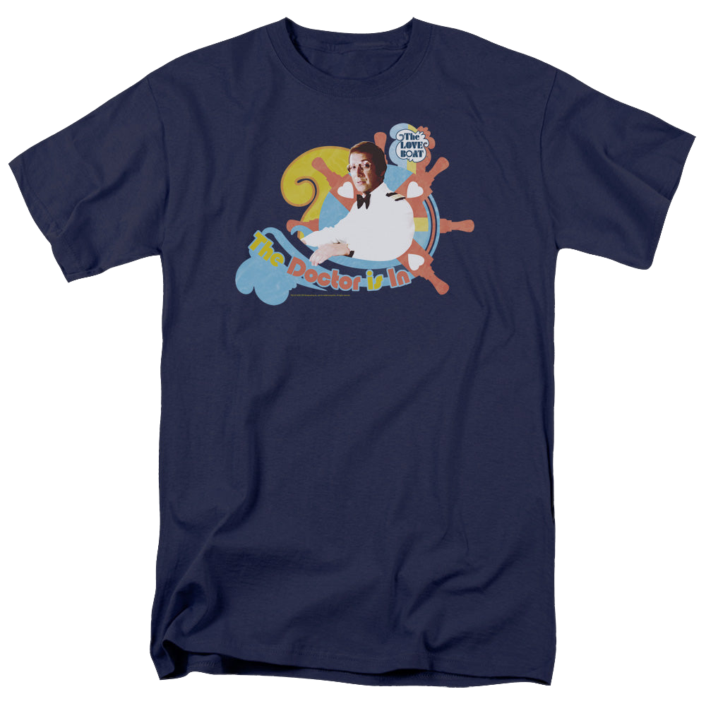 Love Boat, The The Doctor Is In - Men's Regular Fit T-Shirt Men's Regular Fit T-Shirt The Love Boat   