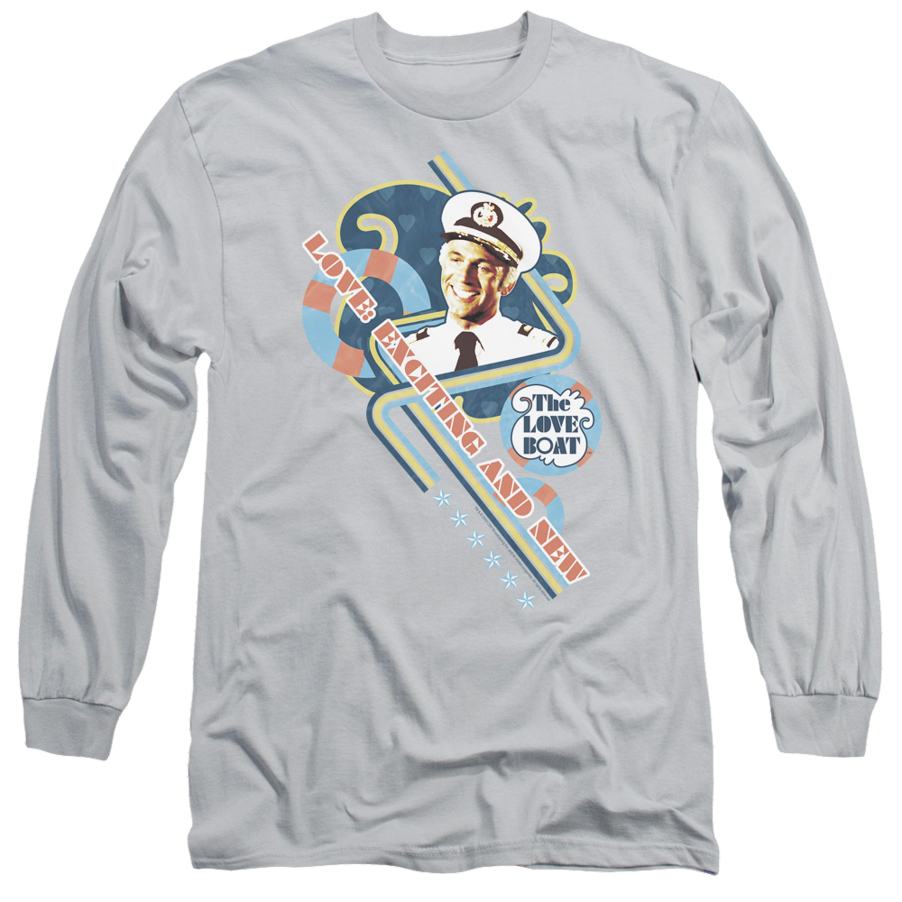 Love Boat, The Exciting And New - Men's Long Sleeve T-Shirt Men's Long Sleeve T-Shirt The Love Boat   