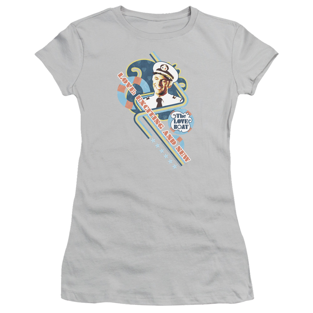 Love Boat, The Exciting And New - Juniors T-Shirt Juniors T-Shirt The Love Boat   